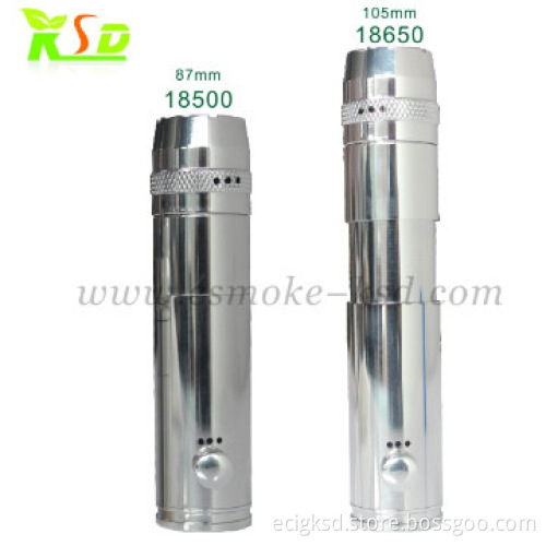 KTS mod with 18650 battery KTS mod vaporizer e cigarette KTS mod